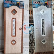 READY PINTU KAMAR MANDI PVC EQUADOOR MOTIF (MASPION PVC) NON COD