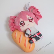 Plush Baguette Kasane Teto Doll - ของเล่นเน้นเสียงแบบนุ่มสำหรับเด็ก