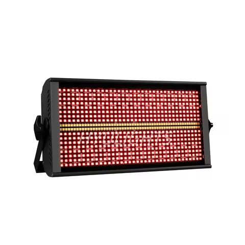 200W LED RGBW 4in1 48 Partition Strobe Light White 8000K DMX Super Bright Dj Wash Bar Strobe Stage L