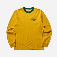 Carhartt WIP Men's 89 Ringer Longsleeve T-Shirt Quice Rainforest Original