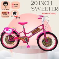 Basikal size 20"SWEETER sesuai untuk Kanak-Kanak Basikal Saiz 20 Inci / 20" Bicycle / 20" Basikal Bu