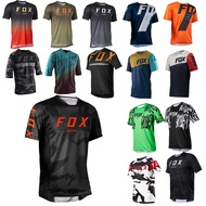 2022 Men's Downhill Mountain Bike MTB Shirts Offroad DH Motorcycle Motocross Sportwear Clothing Http Fox mtb jersey