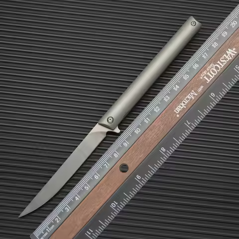 Titanium Alloy & M390 Powder Steel Folding Tool for Camping and Outdoor Utility