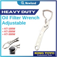 King Toyo Oil Filter Wrench (KT-100W 60-75mm / KT-200W 75-95mm / KT-300W 95-115mm)