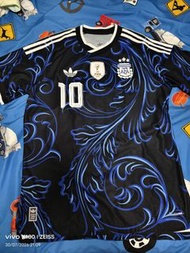 9成新ARG作客球員版球衣連 Messi 10號