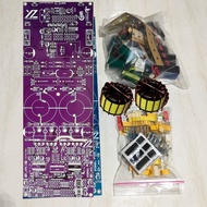 Paket DIY D2k5 fullbridge Full fitur Class D power amplifier PCB