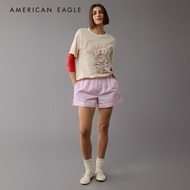 American Eagle Oversized Valentines Day Graphic T-Shirt เสื้อยืด ผู้หญิง กราฟฟิค โอเวอร์ไซส์ (EWTS 0