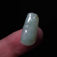 【節節高升】冰種飄綠翡翠竹節項鍊 | 天然緬甸玉A貨翡翠 | 送禮