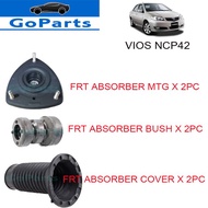 TOYOTA VIOS NCP42 2002~07 FRONT ABSORBER MOUNTING + ABSORBER BUSH + ABSORBER COVER FULL SET