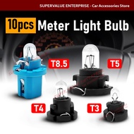 10pcs Meter Bulb T3 T5 T8.5 Dashboard Bulb Gear Lever Bulb12V 1.2W