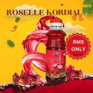 NESQ KORDIAL ROSELLE ROZEL 340ML 1 BOTOL RM5 SAHAJA
