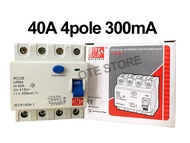 UMS 40A 300mA 4POLE ELCB