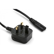 Printer / Scanner AC Power Cord UK Plug to IEC320 C7 1.5 Meter