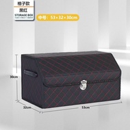 กล่องเก็บของสำหรับรถ Toyota Camry Corolla Cross กล่องเก็บของในตู้ซับในรถยนต์ เสื้อกันเปื้อนแบบหนัง น