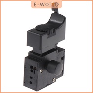 【E-WOITD】 สว่านไฟฟ้า FA2-6/1BEK สีดำ6A 250V สวิตช์ปุ่มทริกเกอร์ควบคุมความเร็ว