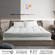 ibed Topper ท็อปเปอร์รุ่นนุ่มแน่นและ รุ่นExtra (สี Snow)ทอปเปอร์เนื้อผ้าป้องกันไรฝุ่นท้อปเปอร์ 3.5 ฟ