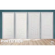 PINTU HDF DOOR 33-⁶/₈ x 83" WATERPROOF DOOR/PINTU TANDAS (READY STOCK)