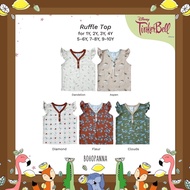 BOHOPANNA RUFFLE TOP DISNEY TINKERBELL printed motif baby girl TOP large size 1Y 2Y 3Y 4Y 5-6Y 7-8Y 