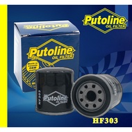 PUTOLINE Oil Filter HF303 -CB500 600 750  Z250 ER6 VERSYS Z750 Z800 Z900 Z1000 XV1600 1700 VMAX 1700