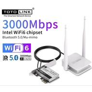 Totolink AX3000 WiFi 6 PCI Express WiFi receiver