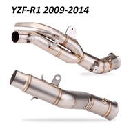 Yzf-R1 R1 2009-2014 Stainless Steel Motorcycle Exhaust Middle Pipe Joint For