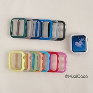 Apple Watch Case for Apple Watch 9 8 7 SE Series 6 5 4 3 Fashion Matte Hard PC Bumper 45mm 44mm for 