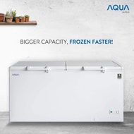 Box Chest Freezer 550 Liter Ukuran Besar 500 Liter Besar Aqua AQF-550R