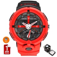 SMAEL นาฬิกาข้อมือผู้ชาย กันน้ำแท้ 100% Sport Digital LED รุ่น SM1637 พร้อมกล่องเหล็ก SMAEL