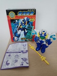 已砌 TAKARA 正版 SUNRISE 授權國內版模型 魔動王 水捲俠