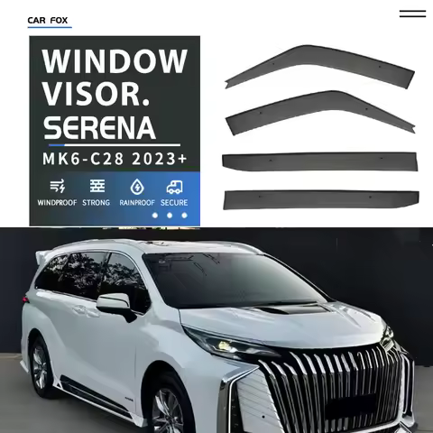 For Nissan Serena rain and shine weather shield SERENA C26 C27 C28Window visor Cars Accessories Guar