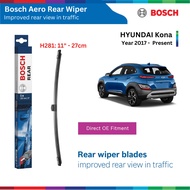 Rear Wiper Bosch H281 11", HYUNDAI Kona 2017 Up To Now, Rear Wiper, Bosch Spare Parts