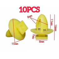 10PCS PERODUA MYVI ALZA AXIA BEZZA VIVA SIDE SKIRT CLIP