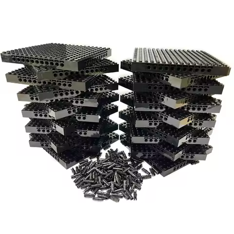 Wholesale Brick 4/3 16x16 Baseplate Building Block MOC Parts Set DIY Toys For Pixel Art Picture Comp