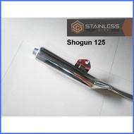 ◪ ➬ ― Shogun 125 Brand New Stainless chicken pipe