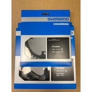 Ready Stock Original Authentic Shimano Shimano Ultegra FC-6800 53/39T Road Bike Black Chainring Larg