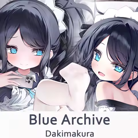 Blue Archive Alice Dakimakura 2WAY Hugging Body Pillow Case Anime Pillow Cushion Cover Xmas Gifts