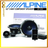 Alpine DP-65C 6.5" Inch 2 Way Component Set Car Speaker Spk Kereta Spiker