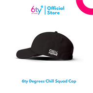 หมวกสีดำ 6ty Degrees ChillSquad  จัดส่งตามหลังให้ทางไปรษณีย์ภายใน 30 วัน