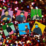 Custom Mini Canvas Painting 8x8cm