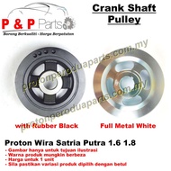 Crank Shaft Pulley Pully For Proton Wira Satria 1.6 1.8 Putra Perdana V6 - 4PK + 5PK
