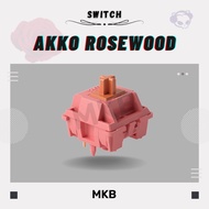 [READY STOCK] Akko Rosewood Linear Switches Switch for Mechanical or Gaming Keyboards - Linear