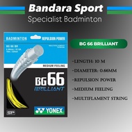 YONEX STRING BG 66 Brilliant BG-66 Brilliant/ BG66 Brilliant Badminton Racket Strings