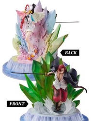 ⚡️⚡️22年 Bandai Spirits ~ Figuarts ZERO 海賊王 One Piece red film ver．超激戰～紅髮 撒古斯 & 美音 （歌姬）Figure -公仔 連 底