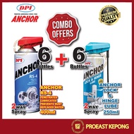 DPI Anchor RS-4 Anti Rust Spray + DPI Anchor Lock & Hinge Lube [ COMBO OFFER ]