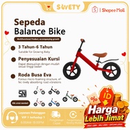 SWETY Kids Balance Bike - Pedalless Balance Bike Balance Bike