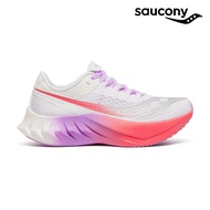 Saucony Women Endorphin Pro 4 - White / Crocus