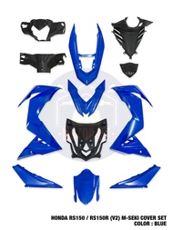 HONDA RS150 V1 V2 RS150R V1 V2 RS 150 RS 150R M SEKI MSEKI COVER SET BODY COVER SET COVERSET