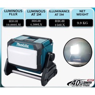 MAKITA ML009GX CORDLESS WORKLIGHT 40V XGT | 18V | 2000-10000LM WITHOUT CHARGER AND BATTERY