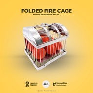 Folded Fire Cage Magic Trick - Fire Cage Magic Trick
