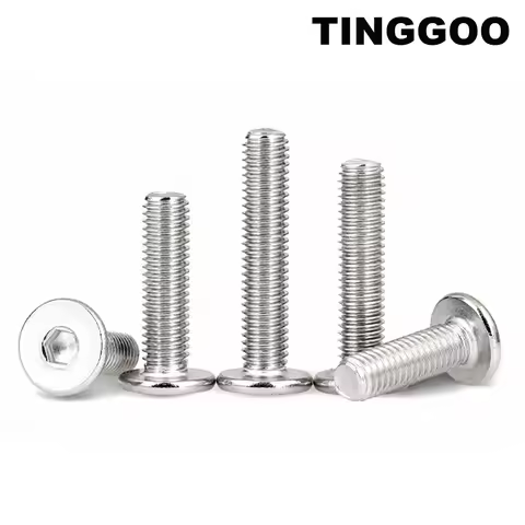 M1.6 M2 M2.5 M3 M4 M5 to M12 CM 304 Stainless Steel Hex Hexagon Socket Allen Ultra Thin Ultrathin Lo